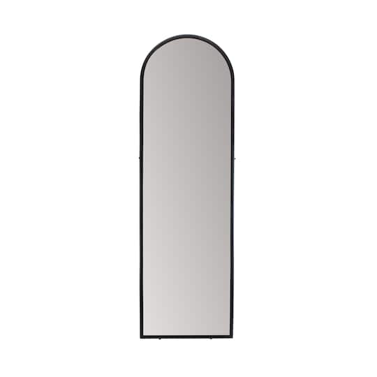 Habitat Aria 60" Black Standing Arched Mirror